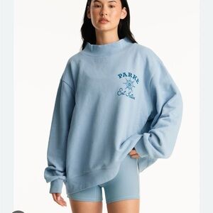 Parker Light Blue Sweatshirt